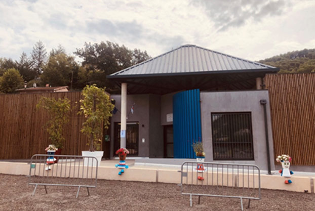 Construction d’une école maternelle & primaire à La Pointe avec unité de restauration et parking enterré à Blausasc